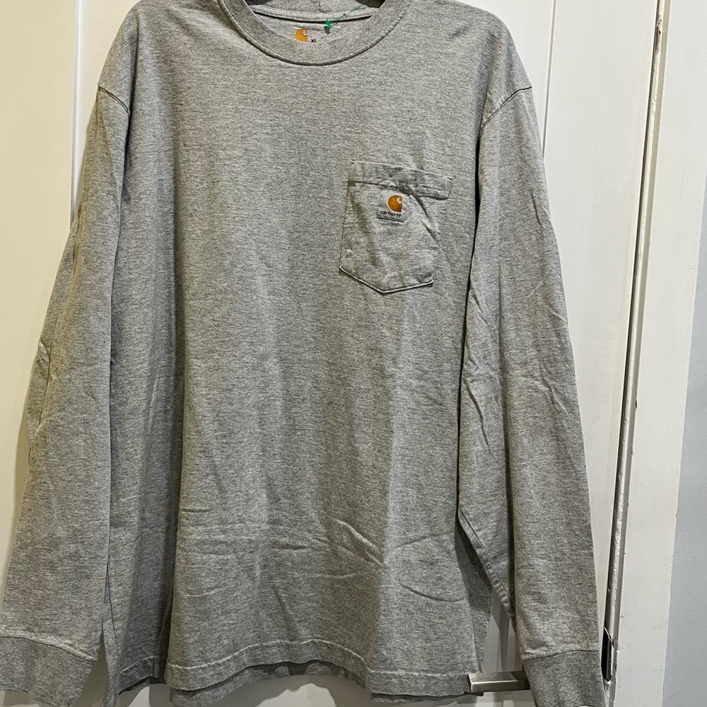 Carhartt Grey Long Sleeved Shirt XL